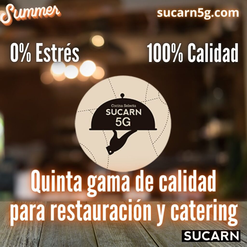 Quinta gama de Sucarn para restaurantes y catering